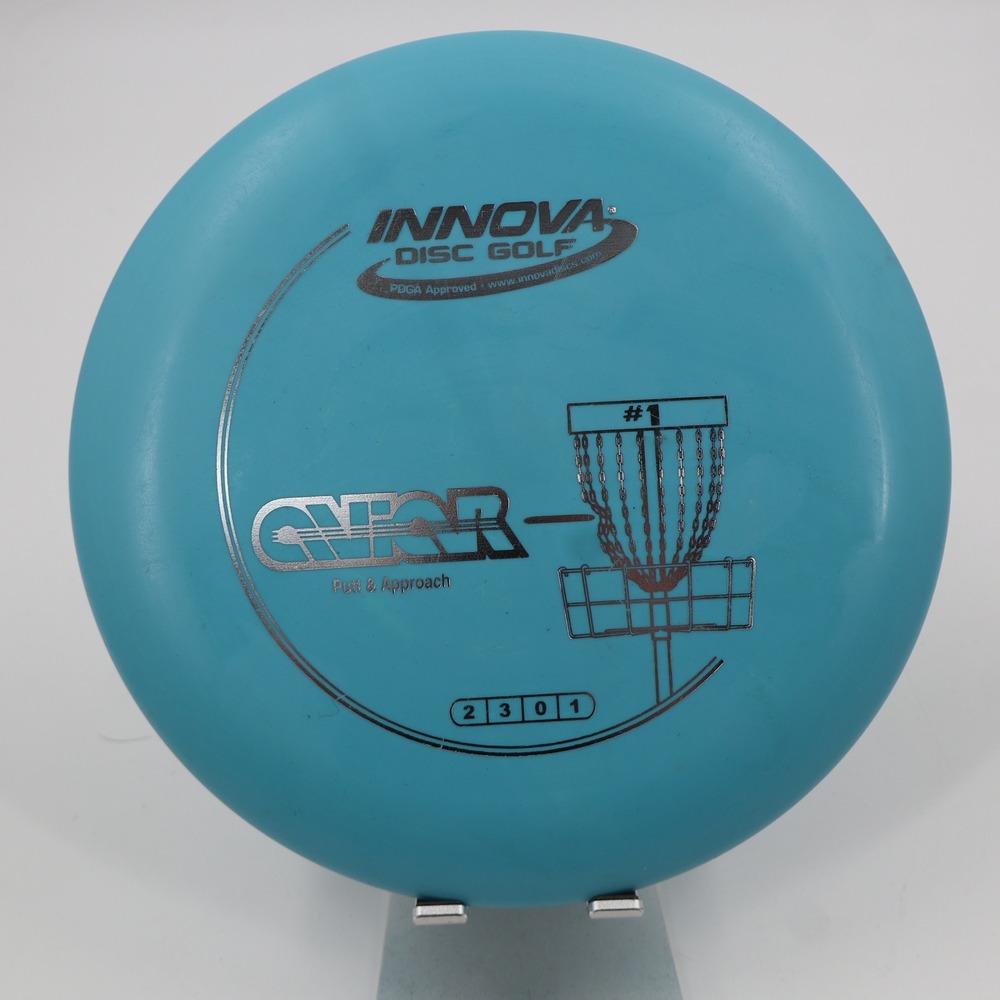 Innova Aviar Putt & Approach Disc Golf Putter 146g Teal Blue DX Silver Stamp